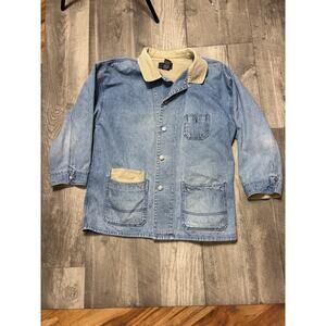 Vintage 90s Route 66 Women’s Denim and Corduroy Barn Jacket Size Large